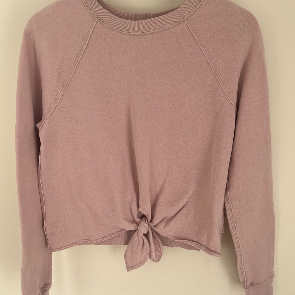 Women's Pink Knotted Top